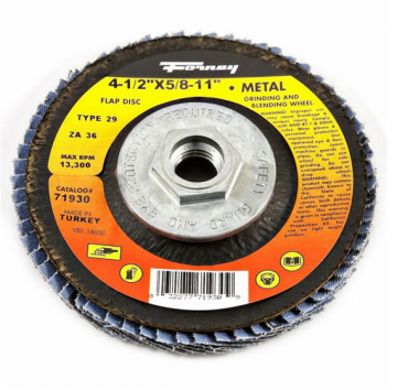 Image of item: Flap Disc TYPE 29   4-1/2"x5/8"-11 ZA36